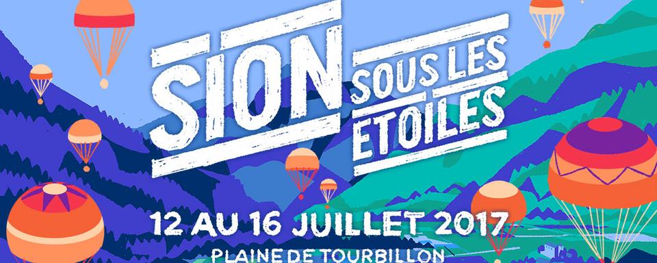 Affiche de Sion sous les étoiles 2017. [sionsouslesetoiles.ch]