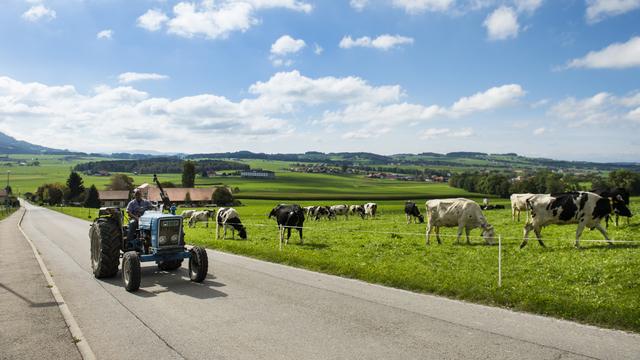 Faut-il libéraliser davantage l’agriculture ? [Keystone - Jean-Christophe Bott]