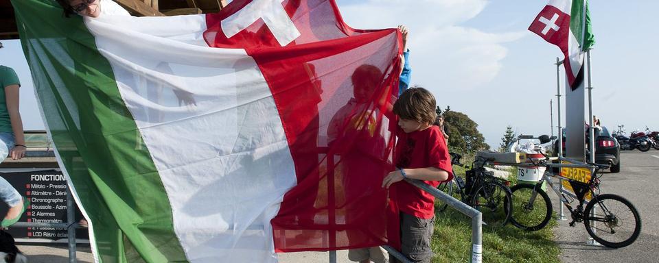 Selon Monika Maire-Hefti, près de 90% des élèves connaissent et chantent l'hymne neuchâtelois. [Keystone - Sandro Campardo]