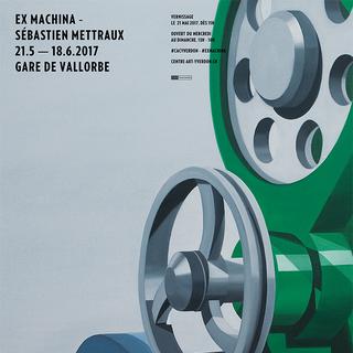 Visuel de l'exposition "Ex Machina" de Sébastien Mettraux. [CACY]