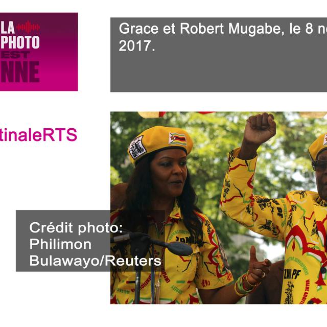 Grace et Robert Mugabe, le 8 novembre 2017. [Reuters - Philimon Bulawayo]