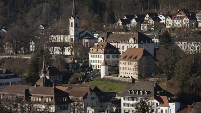 La ville de Moutier. [Keystone - Stefan Meyer]