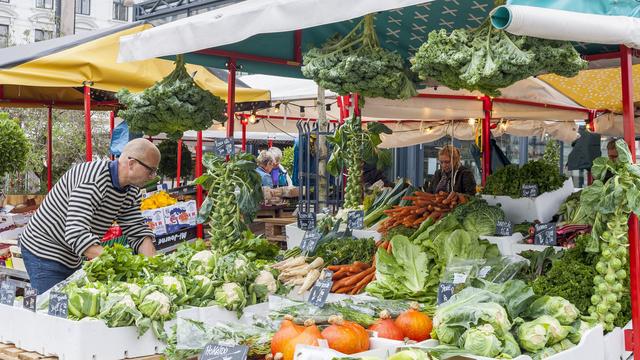 Les Danois sont les plus grands consommateurs d'aliments bio. [Hemis/AFP - Ludovic Maisant]