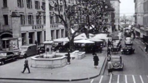 Geneve, Place du Molard [RTS]