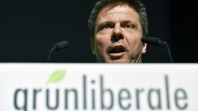 Martin Bäumle dirige le parti des Vert'libéraux depuis dix ans. [Keystone - Walter Bieri]