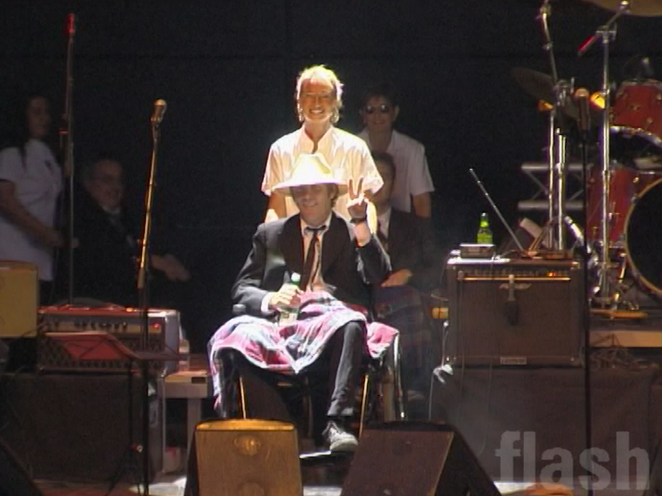 Les papys du Beau Lac de Bâle, concert au parc La Grange à Genève en 2002. [RTS]