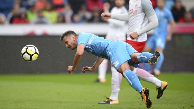 Mario Gavranovic a mis son équipe sur les bons rails face à Salzburg. [Marko Prpic]