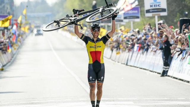 Philippe Gilbert s'est imposé avec la manière lors de cette 101e édition du "Ronde". [Julien Warnand]