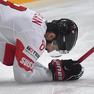 La Suisse a plié face à la Suède en quart de finale des Mondiaux de hockey à Paris.
Alexey Kudenko/Sputnik
AFP [AFP - Alexey Kudenko/Sputnik]