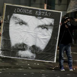 Le peuple argentin réclame le retour de Santiago Maldonado. [Keystone - Joaquin Salguero]