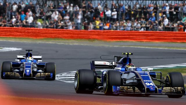 Les deux Sauber, conduites par Pascal Wehrlein et Marcus Ericsson. [Valdrin Xhemaj]