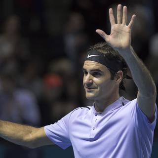 Federer a délivré un récital face à Goffin. [Georgios Kefalas]