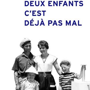 La couverture du livre "Deux enfants, c'est déjà pas mal!" de Caroline Rusterholz. [Editions Antipodes]