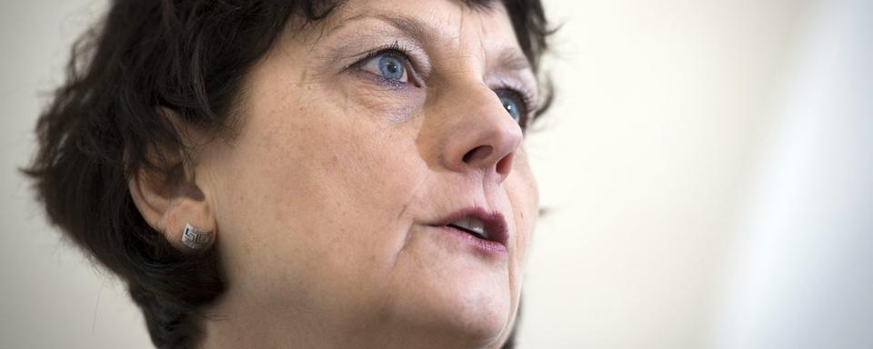 Marianne Maret, présidente de la COGEST. [Keystone - Olivier Maire]