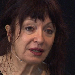Yvette Théraulaz, bouleversante dans le spectacle "Les années", 2011. [RTS]