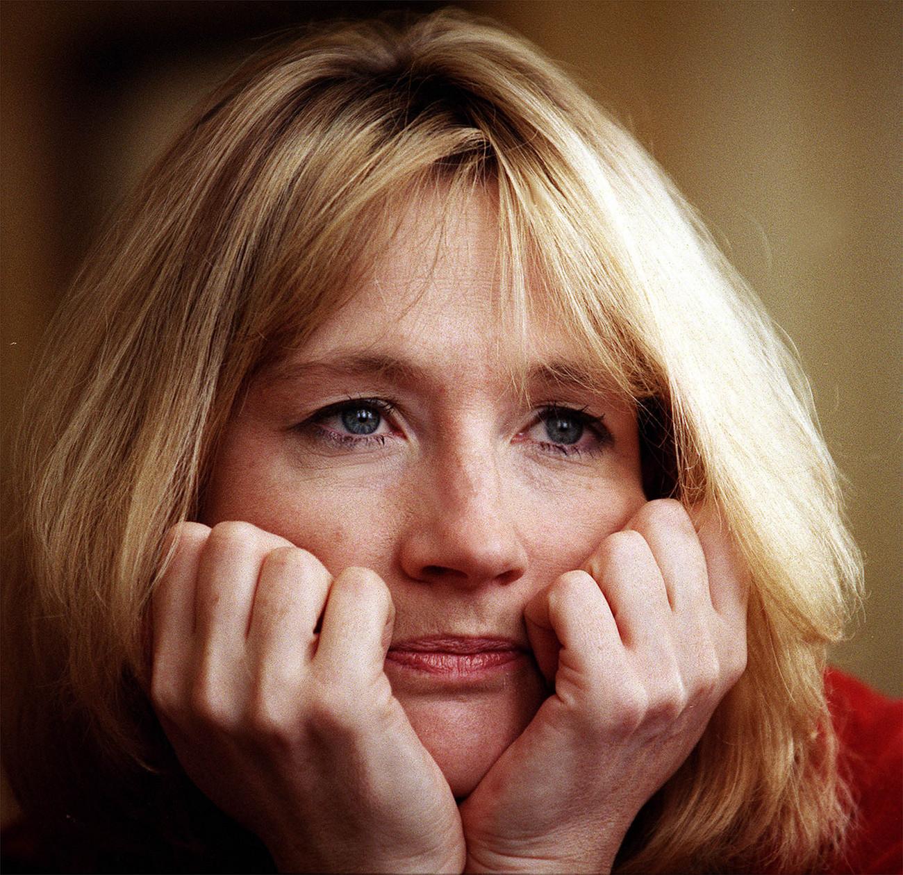 L'auteur J.K. Rowling en 2000. [Keystone - Ian Torrance]