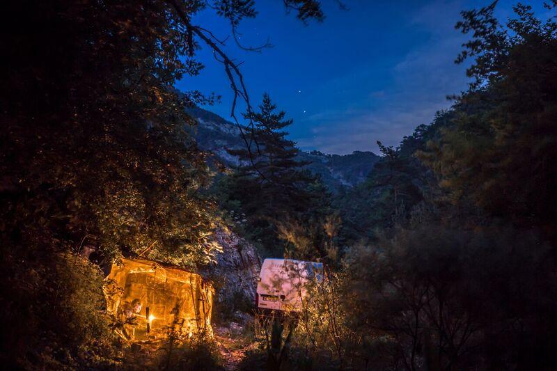 Une photo de la série "Ondes" de Jean Revillard, un reportage réalisé en 2014 sur les électrohypersensibles, exposé à l'occasion des 21es Journées photographiques de Bienne. [Journées Photographiques de Bienne - Jean Revillard]