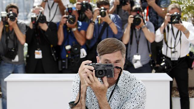 Gus Van Sant au Festival de Cannes 2015. [Reuters - Eric Gaillard]