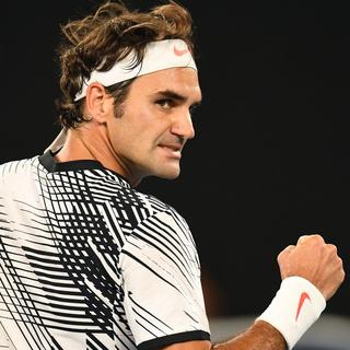 Le niveau de jeu affiché par Federer à Melbourne ne cesse de s'améliorer au fil des matches. [Dean Lewins]