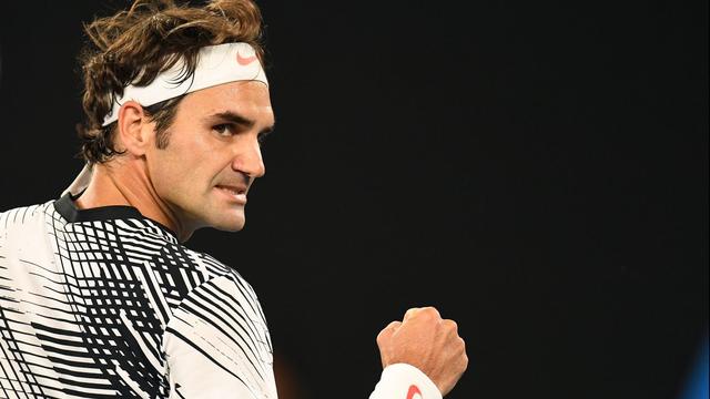 Le niveau de jeu affiché par Federer à Melbourne ne cesse de s'améliorer au fil des matches. [Dean Lewins]