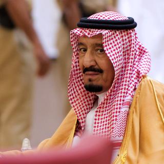 Le roi Salmane d'Arabie Saoudite, photographié au palais royal saoudien en décembre 2016. [AFP - Bandar al-Jaloud / Saudi Royal Palace]