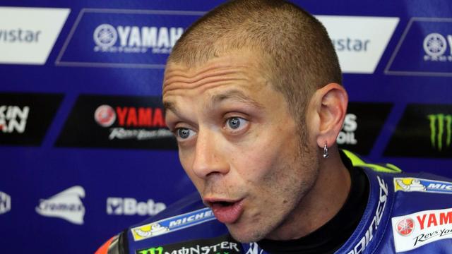 Valentino Rossi s'est fait une belle frayeur. [Eddy Lemaostre]