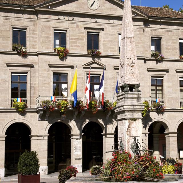 L'hôtel de ville de Thonon-les-Bains. [AFP - Philippe Roy]