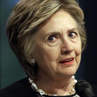 Hillary Clinton lors d'un discours à Baltimore le 5 juin 2017. [AP Photo / Keystone - Patrick Semansky]