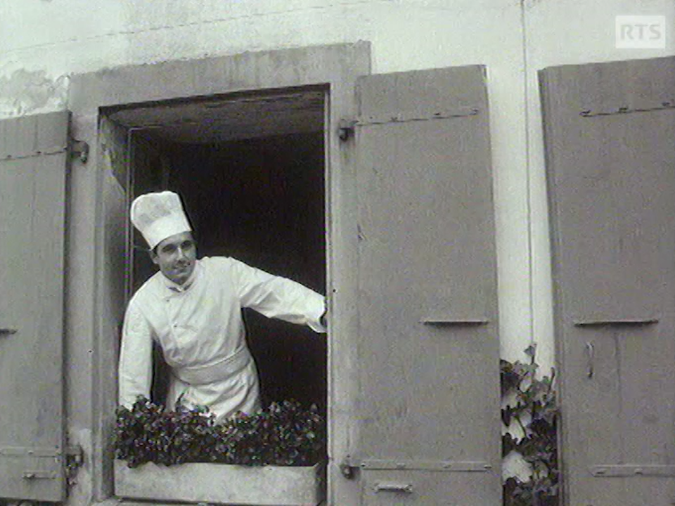 L'Auberge de Chardonne, 1966. [RTS]