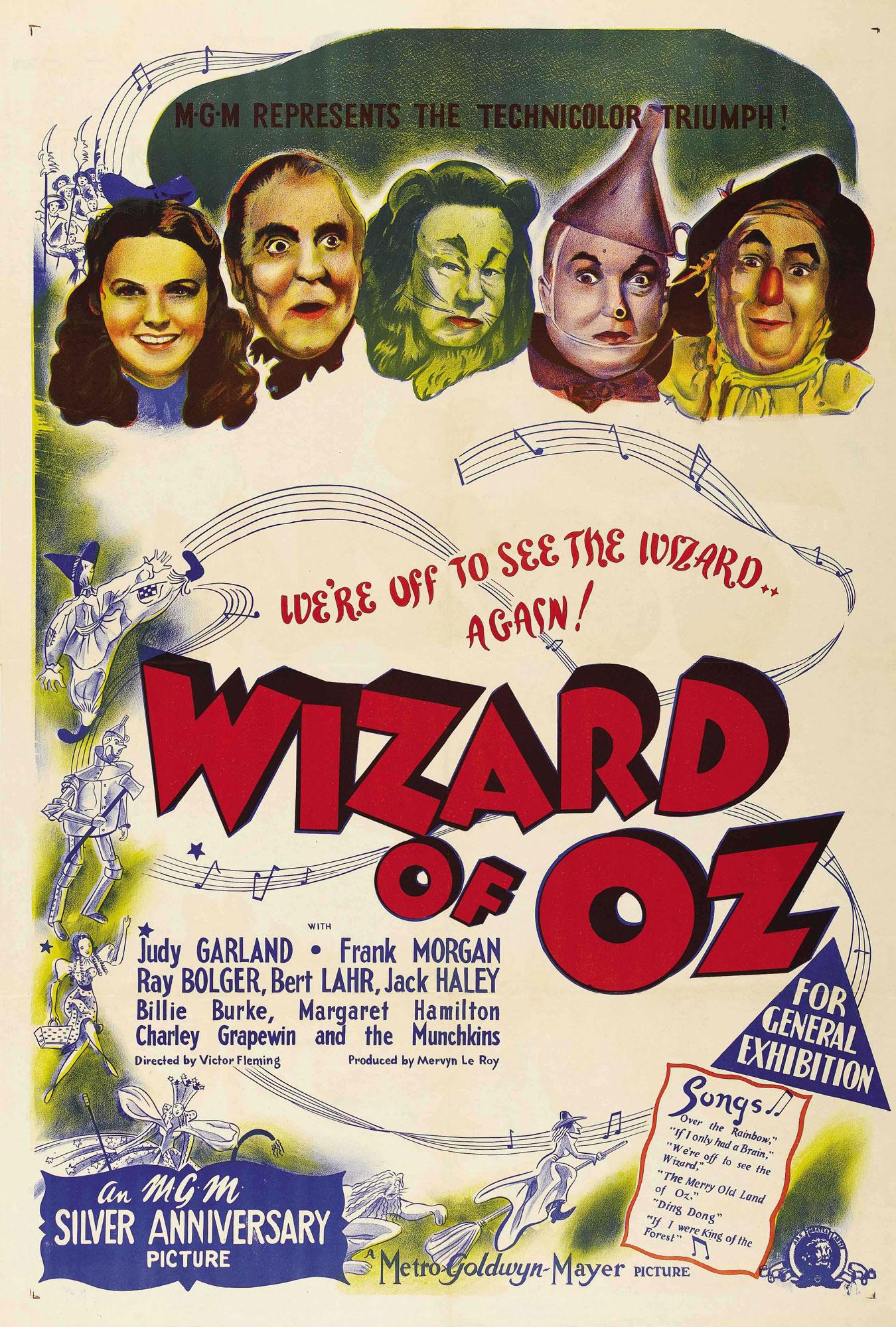 L'affiche du film "Wizard of Oz". [AFP]