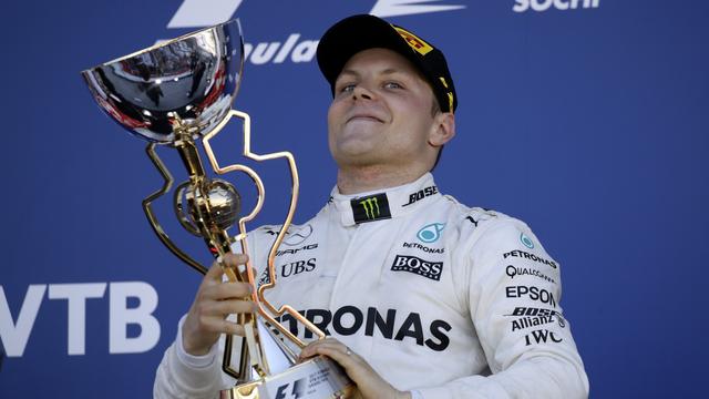 Valtteri Bottas a dû lutter jusqu'au dernier tour pour remporter le premier Grand Prix de sa carrière. [Pavel Golovkin]