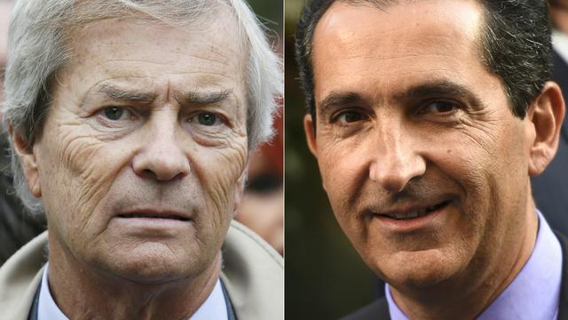 Montage des portraits de Vincent Bolloré et de Patrick Drahi, deux des nouveaux capitaines des médias français.
Patrick Kovarik, Miguel Medina
AFP [AFP - Patrick Kovarik, Miguel Medina]