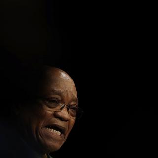 Le président sud-africain Jacob Zuma, photographié le 5 juillet 2017. [Keystone - Themba Hadeb]