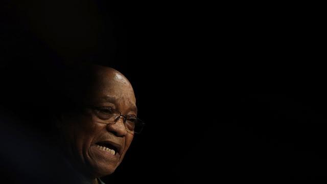 Le président sud-africain Jacob Zuma, photographié le 5 juillet 2017. [Keystone - Themba Hadeb]