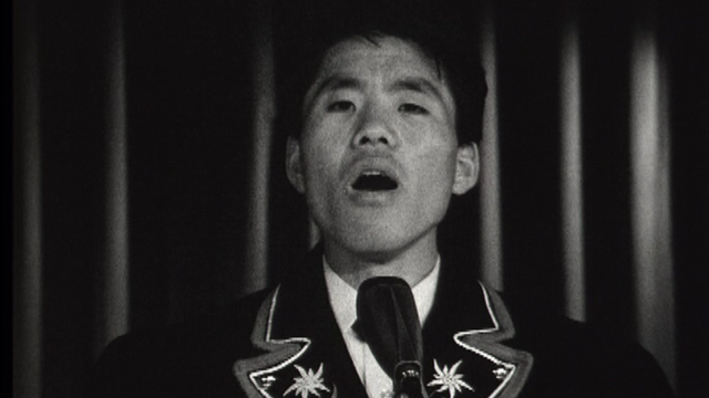 Jodleur coréen, 1968. [RTS]