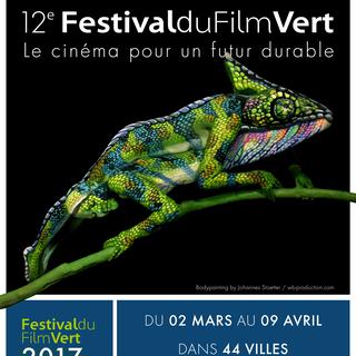 Affiche du Festival du Film Vert 2017. [festivaldufilmvert.ch]