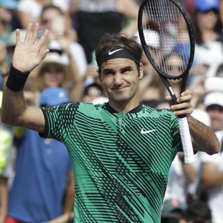 Roger Federer confirme sa forme à Miami. [AP/Keystone - Luis M. Alvarez]