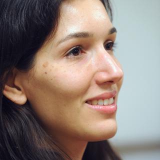Delphine Minoui, spécialiste du Moyen-Orient lauréate du prix Albert Londres 2016. [AFP - Boris Horvat]