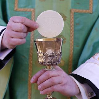 Les hosties sans gluten jugées non-valides pour l'eucharistie. [AFP - Pascal Deloche]