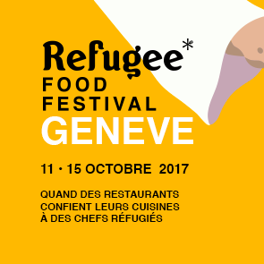 L'affiche du Refugee Food Festival 2017. [Refugee Food Festival]