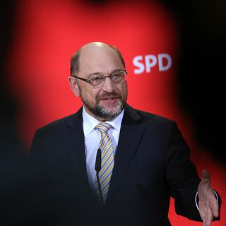 Martin Schulz, président des sociaux-démocrates allemands (SPD). [Keystone - Michael Kappeler]