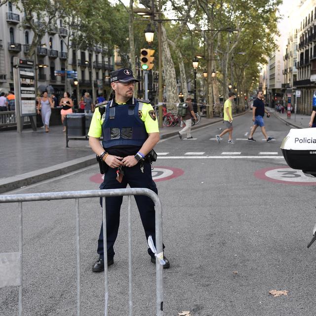 Deux attentats à la voiture bélier ont été commis à quelques heures d'intervalle en Catalogne. [Javier Soriano]