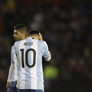 Lionel Messi à la baguette, l'Argentine a proposé un beau football aux 60'000 spectateurs du stade Monumental, mais l'efficacité n'était pas au rendez-vous. [Natacha Pisarenko]