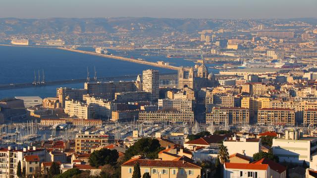 Marseille, chef-lieu des Bouches-du-Rhône. [AFP]