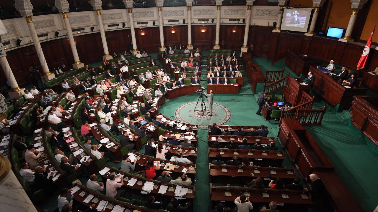 Le Parlement tunisien, photographié le 20 juillet 2017 à Tunis. [AFP - Fethi Belaid]