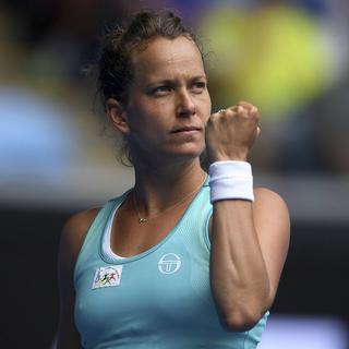 Barbora Strycova avait perdu face à Viktorija Golubic lors de la demi-finale de Fed Cup en avril 2016. [L.Coch]
