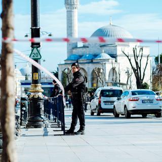 A Istanbul, la population vit dans l'attente et dans l'angoisse. [AFP - Matthew Aslett/dpa]