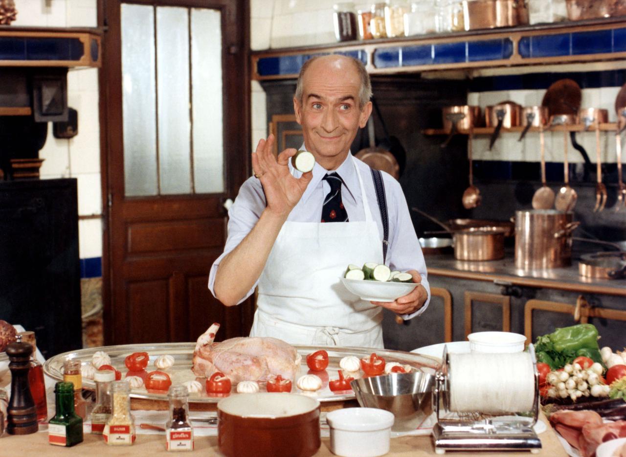 Louis de Funès dans "L'Aile ou la cuisse" de Claude Zidi [© Les Films Christian Fechner / Collection ChristopheL/AFP]