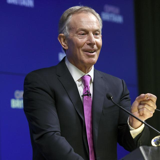 L'ancien Premier ministre britannique Tony Blair. [ap/keystone - Victoria Jones]