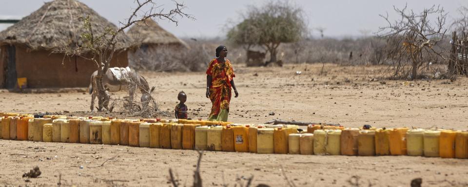 Au Kenya, c'est la sécheresse qui fait des ravages. [AP/Keystone - Ben Curtis]